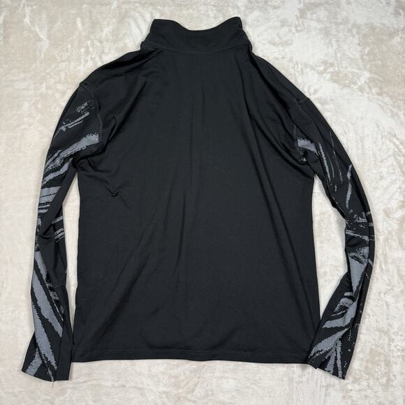 Nike Element Dri-FIT 1/4 Zip Sweatshirt Running Top Black Women's Size Medium - Picture 5 of 9